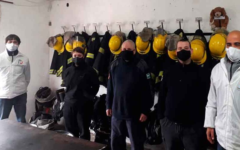 Reunion entre Bomberos de Villa Soldati y la Defensoría Reunion entre Bomberos de Villa Soldati y la Defensoría