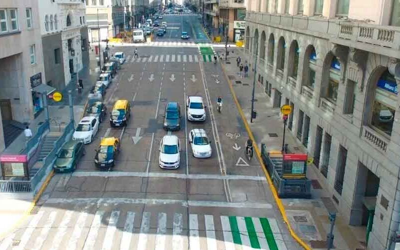 Se construyeron nuevos carriles exclusivos para bicicletas Se construyeron nuevos carriles exclusivos para bicicletas