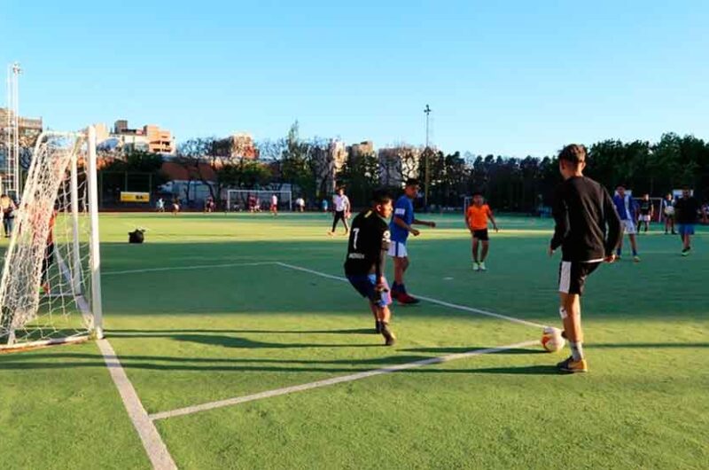 Reabrieron los polideportivos para actividades libres