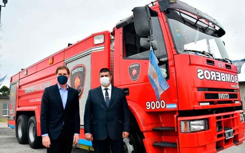 Acto por el Dia del Bombero de la Ciudad