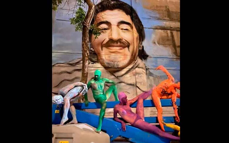 Mural «San Diego del barrio de La Boca» Mural «San Diego del barrio de La Boca»