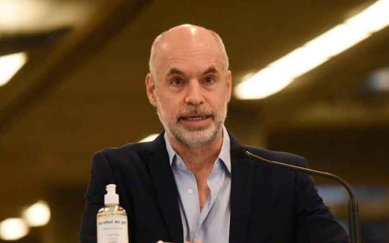 Rodríguez Larreta dio positivo para Covid-19 Rodríguez Larreta dio positivo para Covid-19