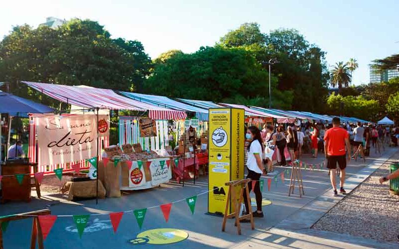 La feria “BA Market” estará este domingo en Plaza Colombia La feria “BA Market” estará este domingo en Plaza Colombia
