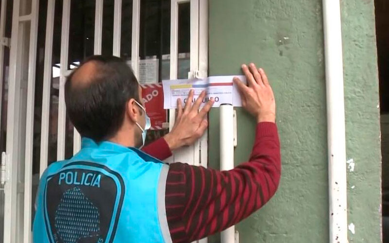 Dos agencias clandestinas de lotería fueron clausuradas Dos agencias clandestinas de lotería fueron clausuradas