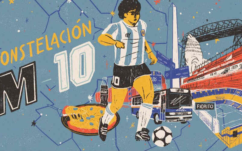 La huella que Diego dejó en la Ciudad La huella que Diego dejó en la Ciudad