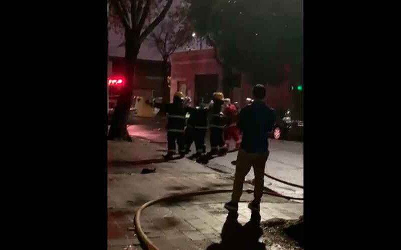 Pelea entre dos cuarteles de Bomberos Voluntarios