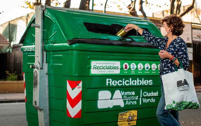 Nuevos contenedores verdes en la Ciudad