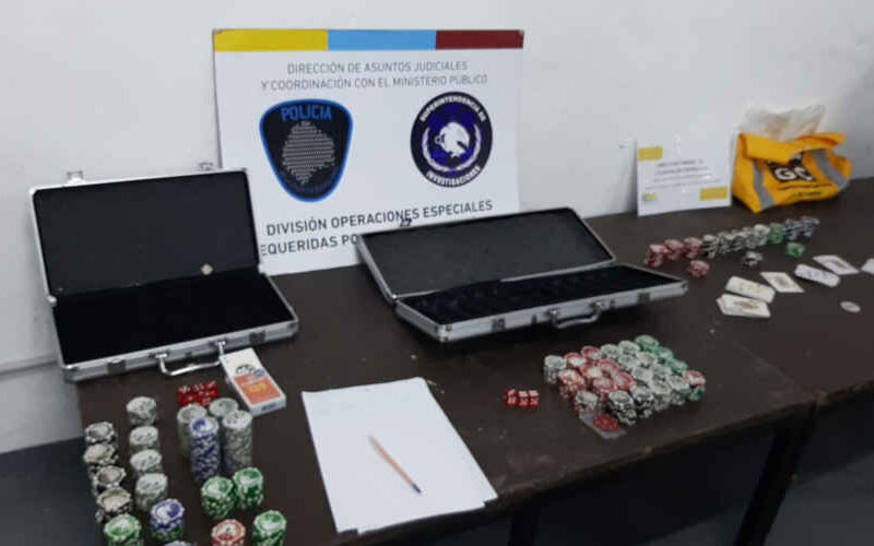 Desbaratan garito de póker clandestino en Saavedra Desbaratan garito de póker clandestino en Saavedra