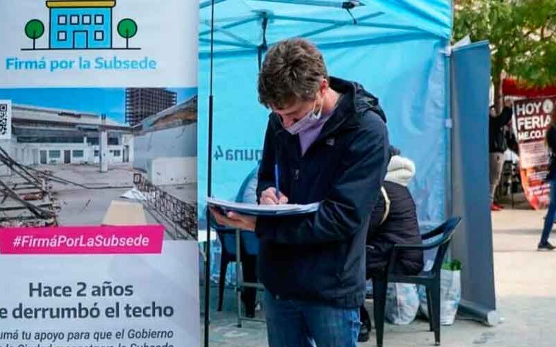 Juntan firmas para que se reconstruya la subsede de la Comuna 4 Juntan firmas para que se reconstruya la subsede de la Comuna 4