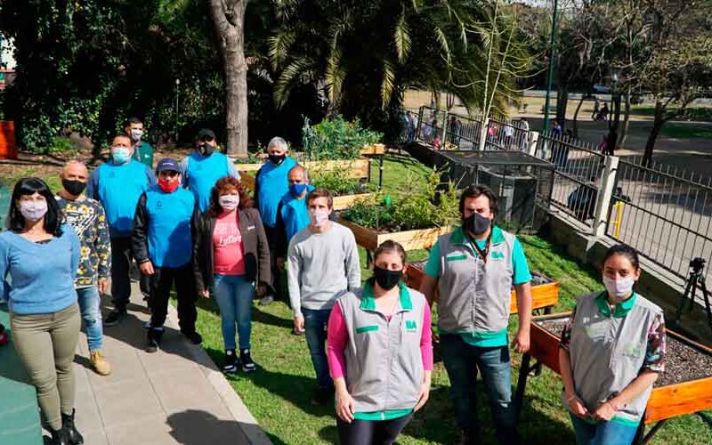 Se inauguró la Huerta Urbana en El Templete