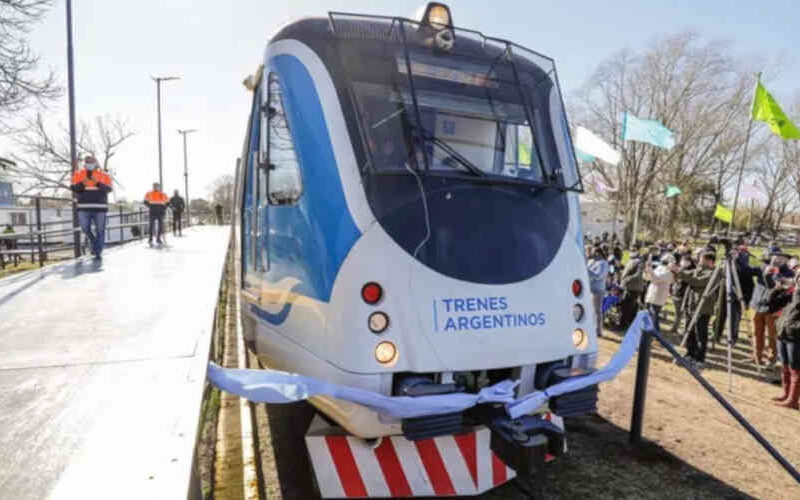 El ferrocarril Belgrano Sur llega a Marcos Paz