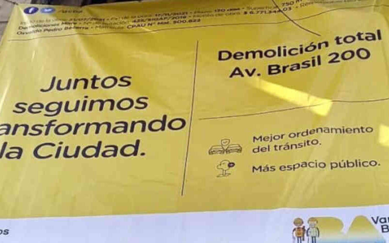 Avanza la demolición de la Escuela del Casco Histórico