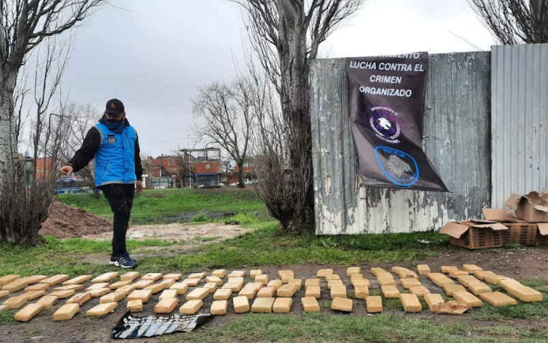 Más de 93 kilos de marihuana incautados en Soldati