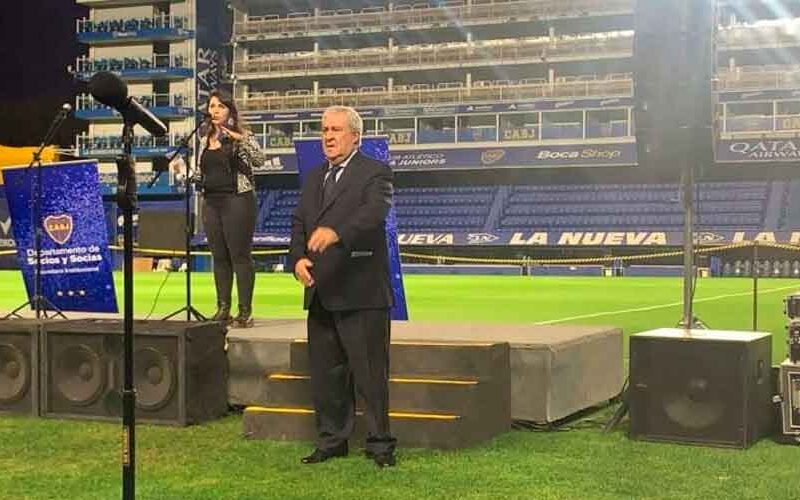 Boca homenajeó a los socios que trabajan en Salud