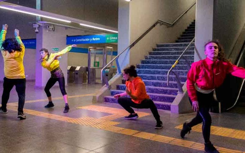 La previa del Festival Ciudanza se vivió en el subte La previa del Festival Ciudanza se vivió en el subte