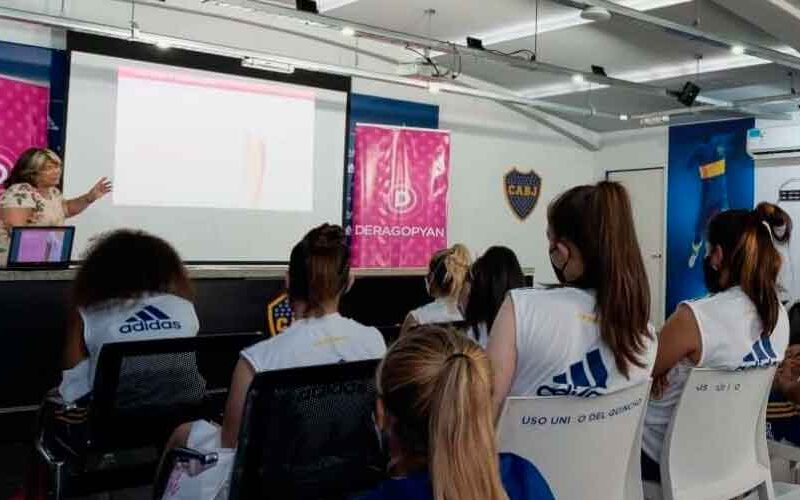 Jornada de concientización en Boca Juniors Jornada de concientización en Boca Juniors