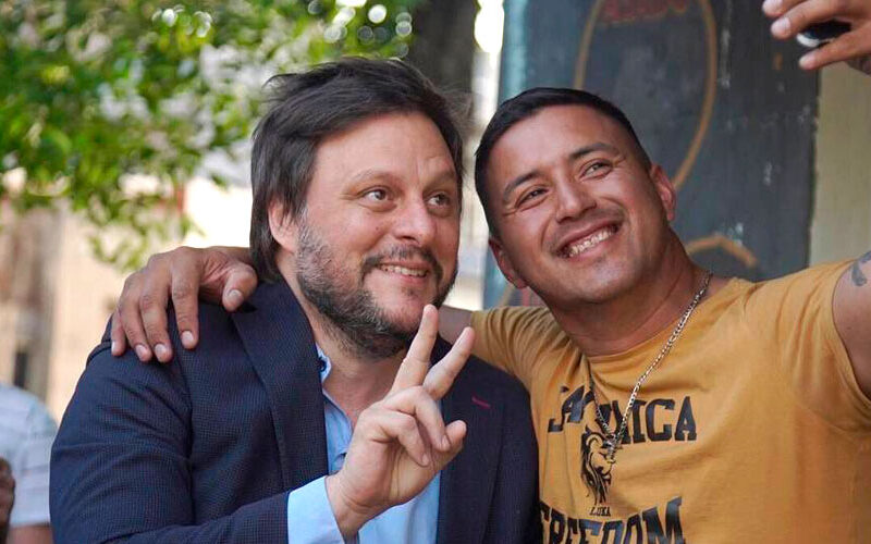 Santoro terminó su campaña en Nueva Pompeya Santoro terminó su campaña en Nueva Pompeya