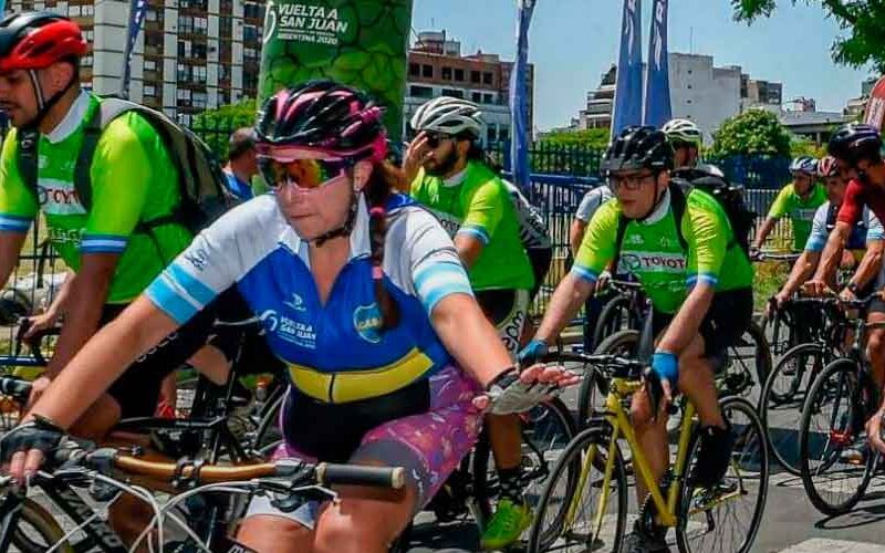 Un domingo a puro ciclismo en La Boca Un domingo a puro ciclismo en La Boca