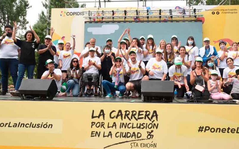 La Ciudad de Buenos Aires realizó una carrera por la inclusión