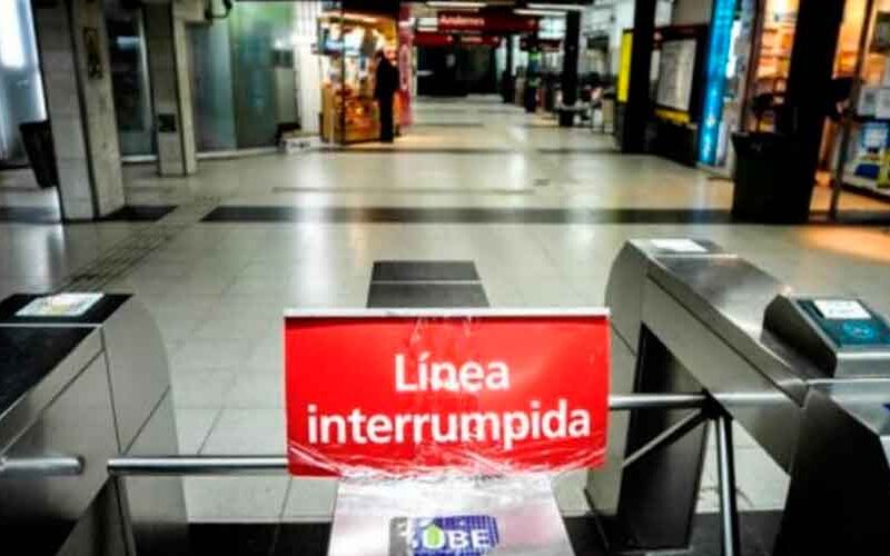 Emova: El paro en la Línea C fue «irracional» Emova: El paro en la Línea C fue «irracional»