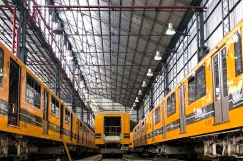 Se subastaron diez vagones de subte por dos millones de pesos cada uno