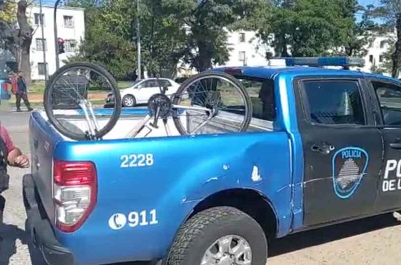 Detienen a ladrón que robó una bicicleta y luego intentó venderla