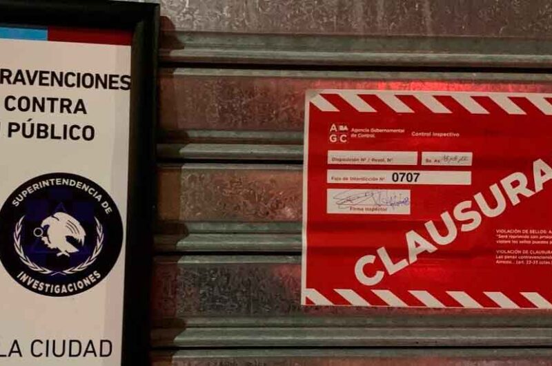 Clausuran boliche sin habilitación ni medidas de seguridad