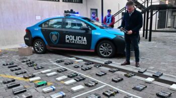 La Ciudad incautó el cargamento de cocaína más grande de su historia