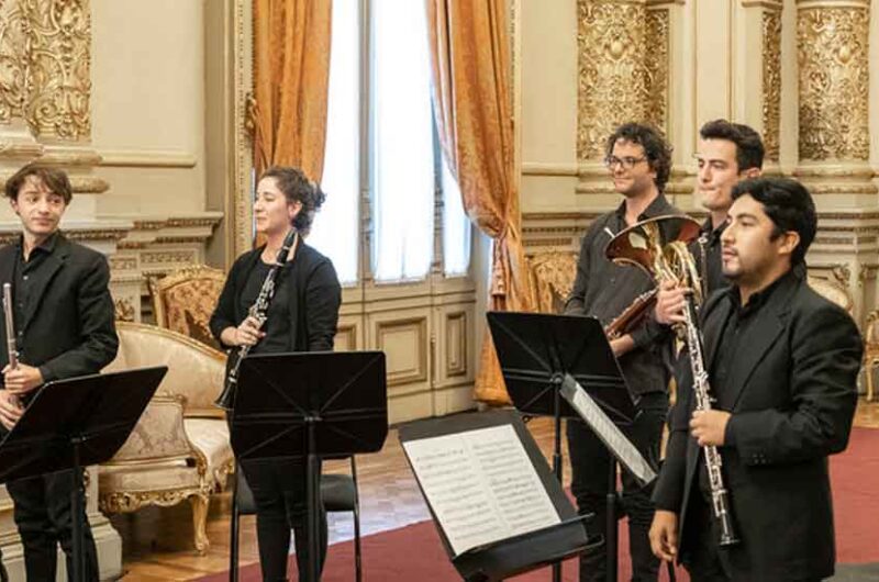 Concierto gratuito en el Salón Dorado del Teatro Colón