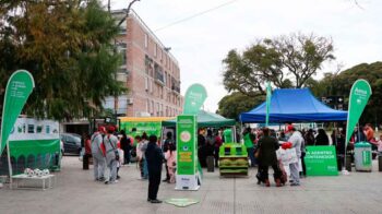 Jornada de reciclaje en el Barrio Rodrigo Bueno