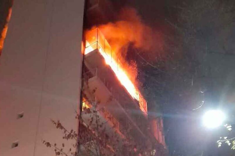 Trágico incendio: cinco muertos y al menos 35 heridos Trágico incendio: cinco muertos y al menos 35 heridos