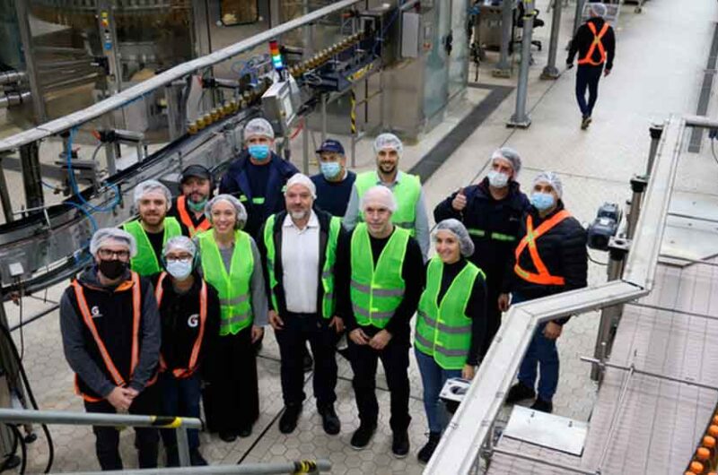 Rodríguez Larreta y Vidal recorrieron la planta de Pepsi Rodríguez Larreta y Vidal recorrieron la planta de Pepsi