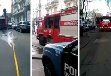 Murió una mujer tras el incendio de una casa de inquilinato