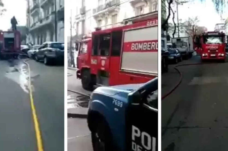 Murió una mujer tras el incendio de una casa de inquilinato