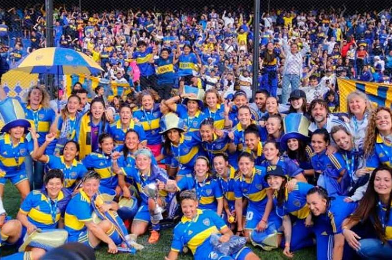 Boca Juniors campeón del torneo de futbol femenino Boca Juniors campeón del torneo de futbol femenino