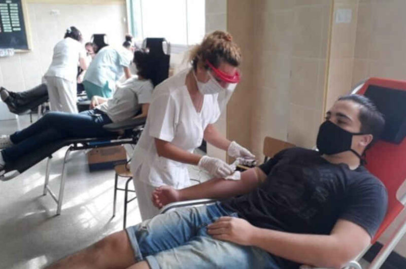 Continúan las campañas de donación voluntaria de sangre Continúan las campañas de donación voluntaria de sangre