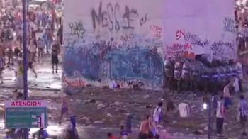 Graves incidentes en el Obelisco: heridos y detenidos