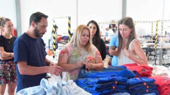 Migliore y Ferraro recorrieron el Polo Textil San Antonio de Barracas