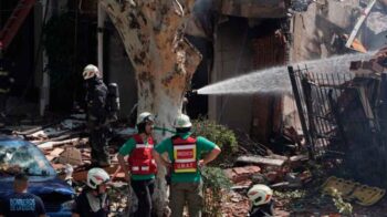 Una fuga de gas provocó una explosión y el derrumbe de una vivienda