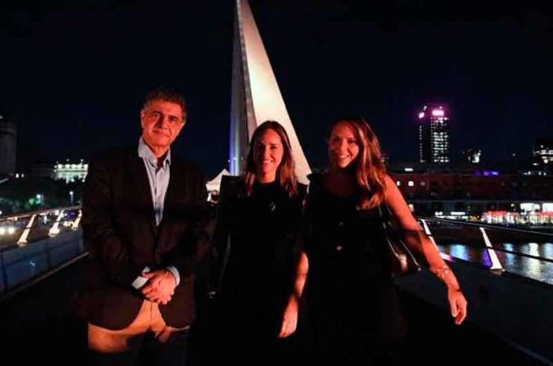 Se reinauguró el Puente de la Mujer Se reinauguró el Puente de la Mujer