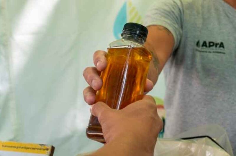 GCBA recolecta aceite para concientizar por el impacto ambiental