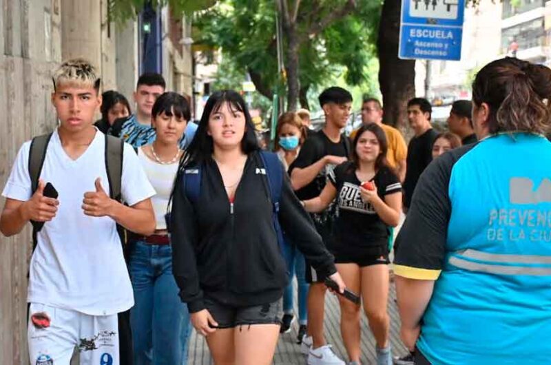 Vuelta a clases en la Ciudad con 392 Senderos Escolares