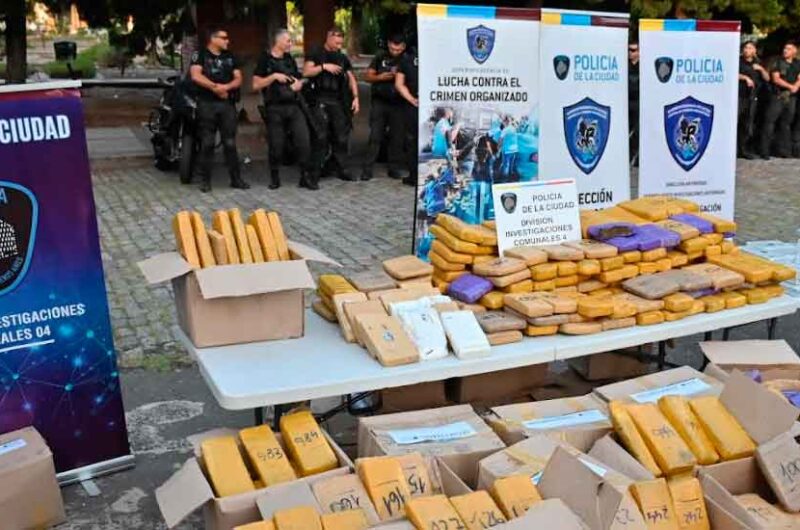 Burzaco: «La droga que incautamos se destruye» Burzaco: «La droga que incautamos se destruye»