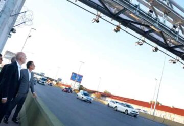 Ciudad inauguró el peaje sin barreras de la Autopista Illia