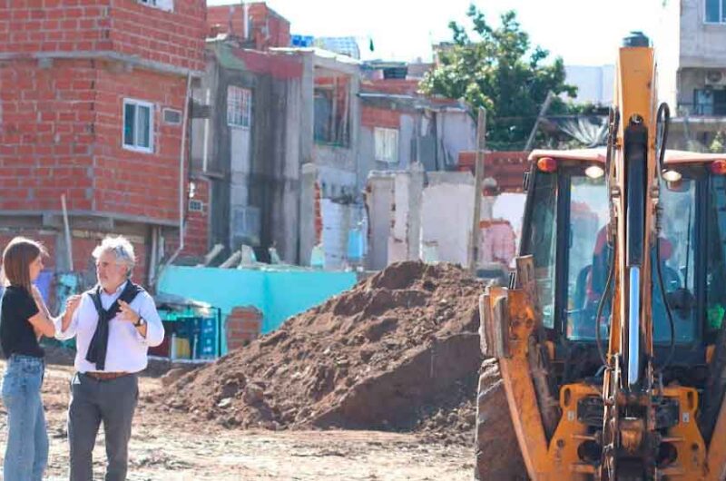 Avanza la obra del nuevo Borde Costero del Barrio Rodrigo Bueno