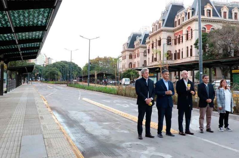 Rodríguez Larreta inauguró un nuevo tramo del Metrobus
