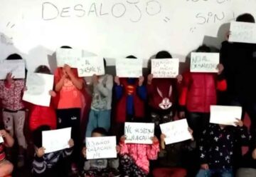 Constitución: familias resisten el desalojo de un hotel