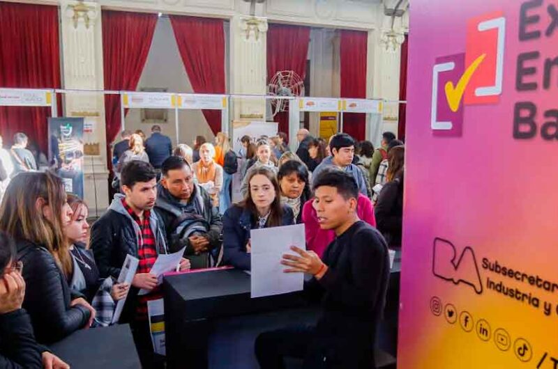 La Ciudad realiza la 6ta edición de la Expo Empleo Barrial 