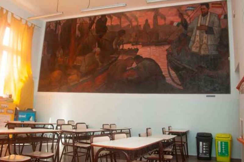 Puesta en valor del mural «Bendición de las barcas» Puesta en valor del mural «Bendición de las barcas»