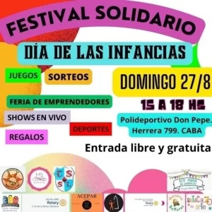 Jornada solidaria por el Día del Niño en el Polideportivo Don Pepe